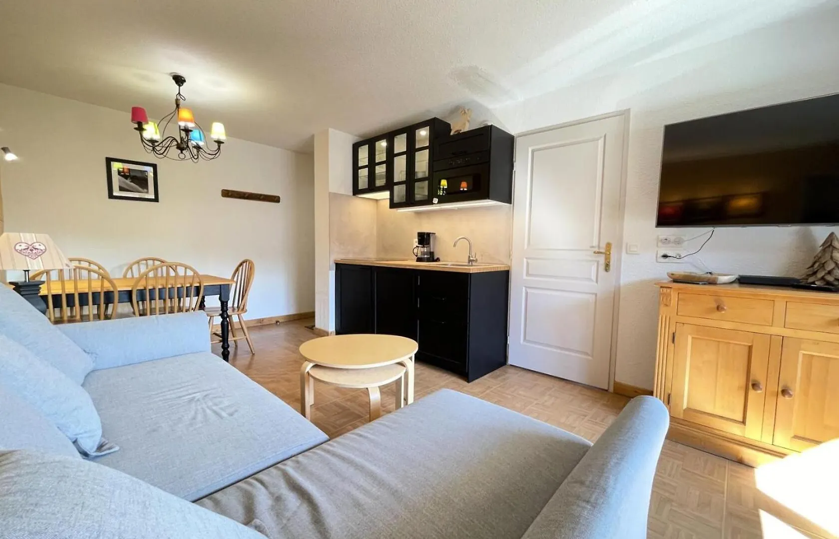 Les Chalets Des Evettes - Appartement Deux Chambres Au Pied Des Pistes Dans Une Residence Avec Piscine Mae-6291 Flumet