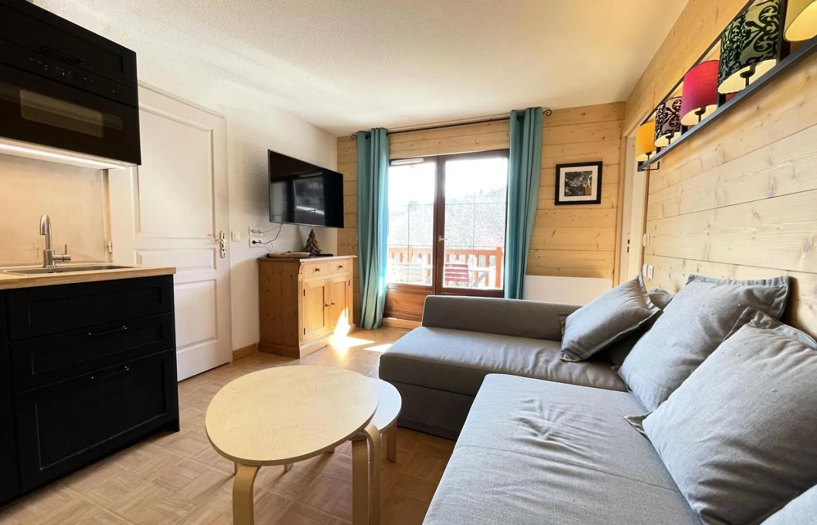 Appartamento Les Chalets Des Evettes - Appartement Deux Chambres Au Pied Des Pistes Dans Une Residence Avec Piscine Mae-6291 Flumet Francia