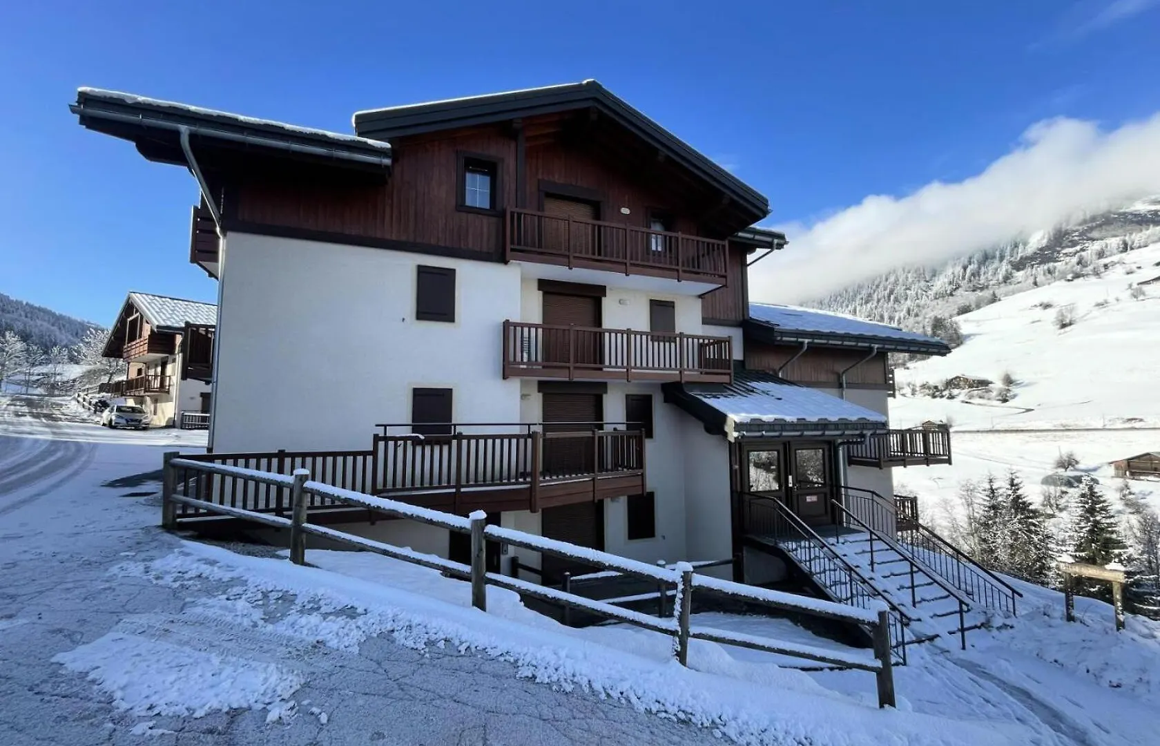 Apartman Les Chalets Des Evettes - Appartement Deux Chambres Au Pied Des Pistes Dans Une Residence Avec Piscine Mae-6291 Flumet